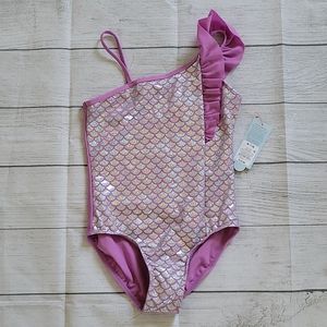 Brand New Cat & Jack Girls Mermaid Swimsuit